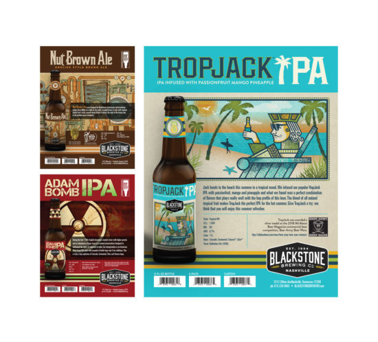 Blackstone Brewing Company Sell Sheets