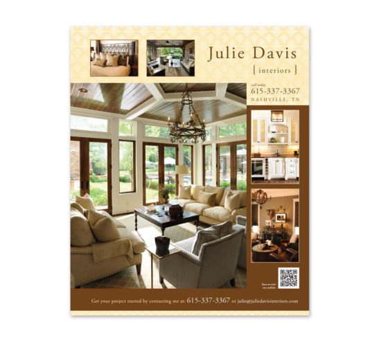 Julie Davis Interiors ad