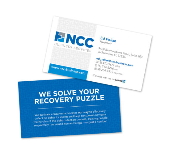 NCC Business Card Design