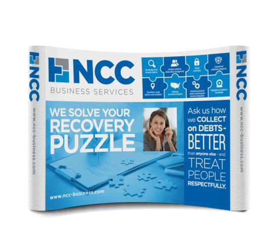 NCC Business Services – Trade Show Display