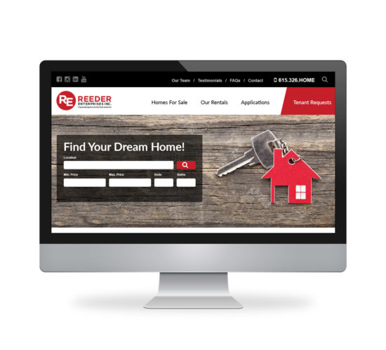 Reeder Enterprises - Website