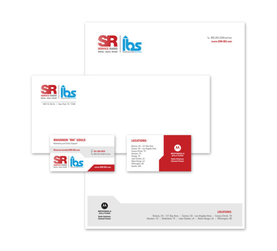 Service Radio Stationery Design